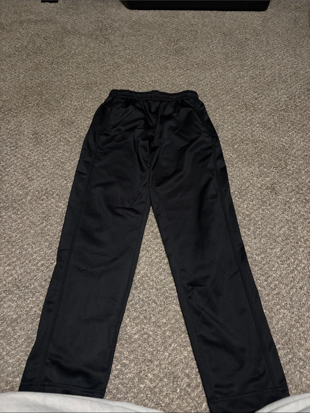 Sport-Tek Black Youth Athletic Track Pants